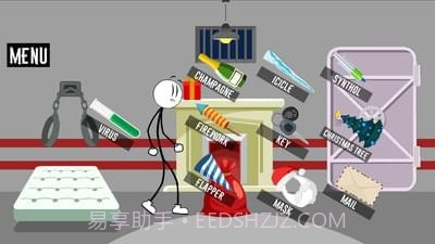 火柴人圣诞逃脱1.10截图