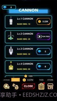 大炮防御科幻闲置v2.3.19截图