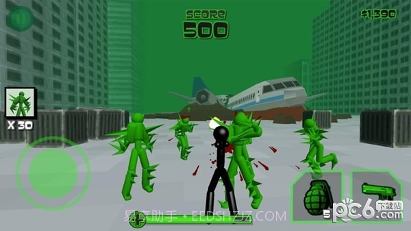 火柴人僵尸射击1.14截图