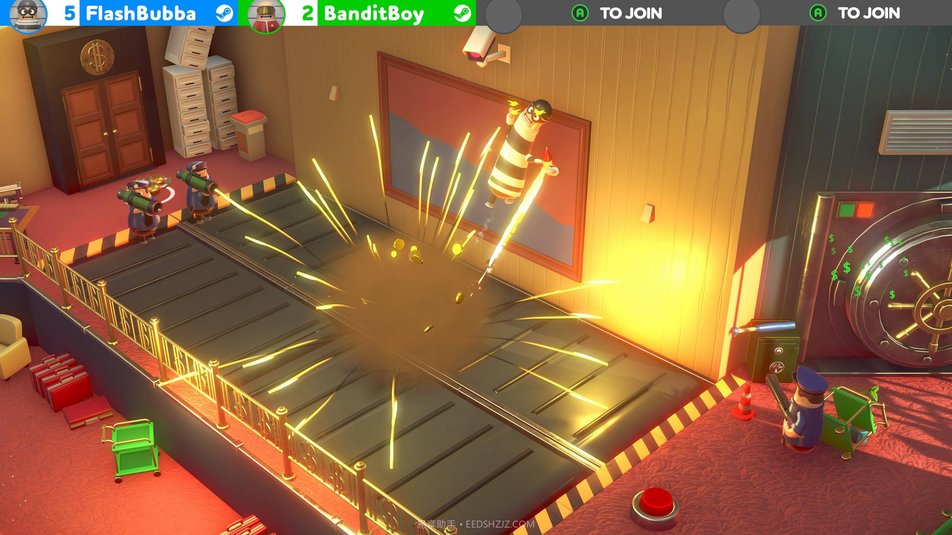 橡胶强盗RubberBandits手机版1.0截图