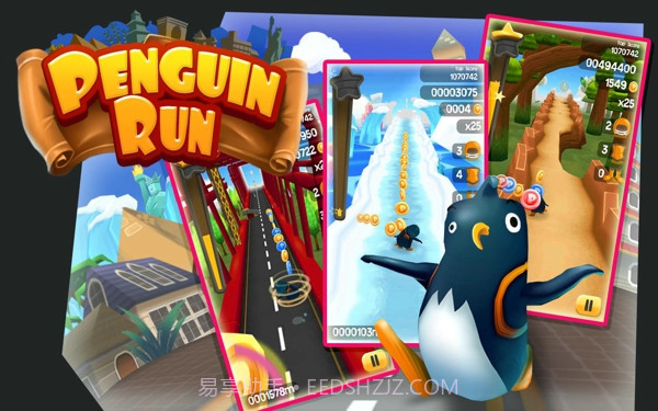 企鹅快跑中文版(PenguinRun)V1.2 安卓V1.15截图