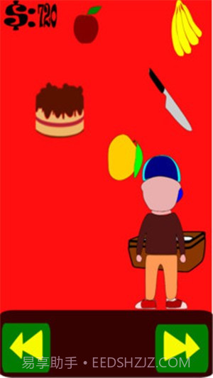 疯狂接水果截图1