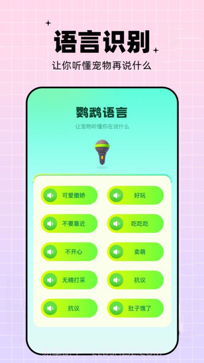 鹦鹉语言翻译器截图4