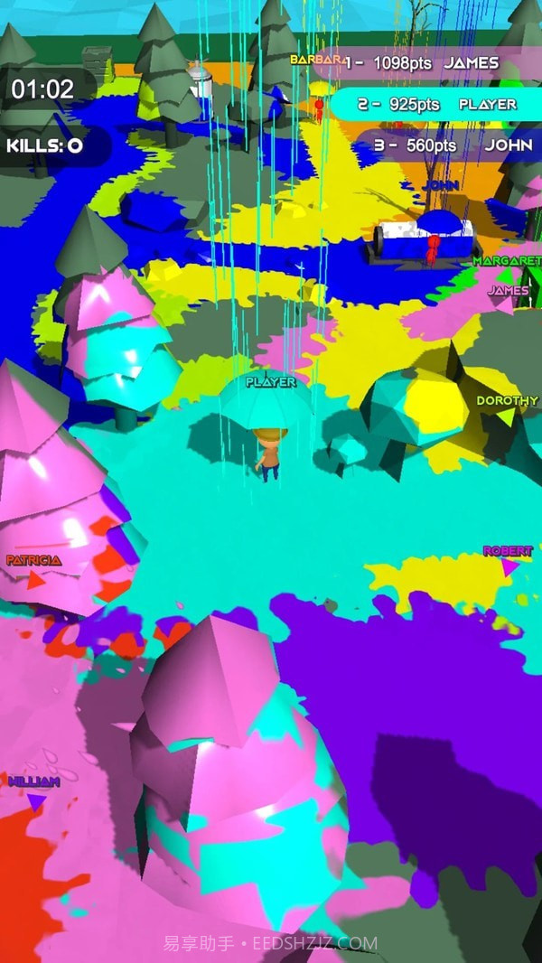 染色雨伞大乱斗截图3