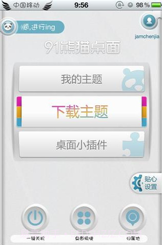 91熊猫桌面截图1