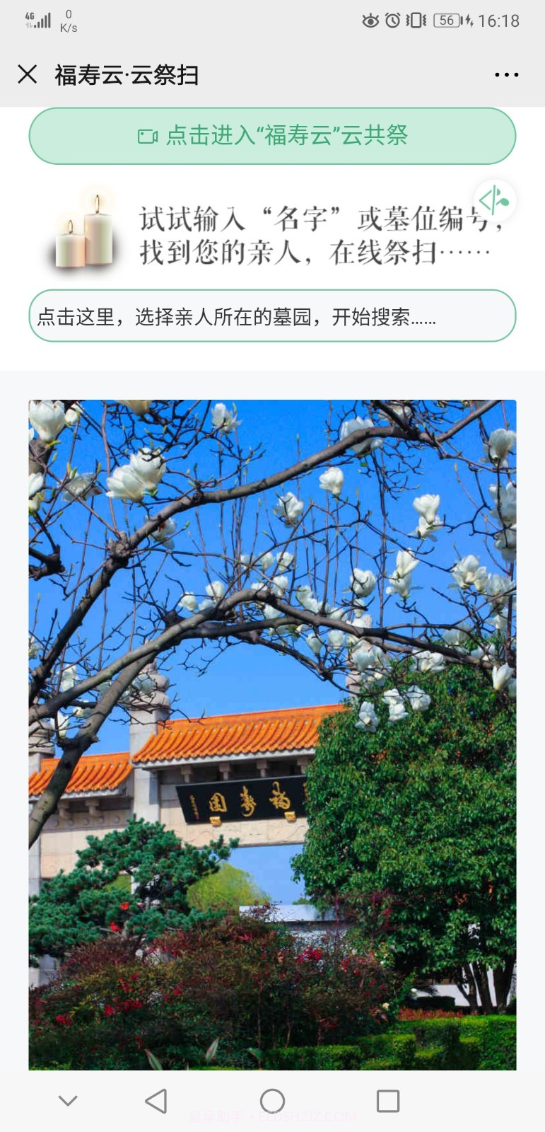 上海福寿园云祭扫截图4