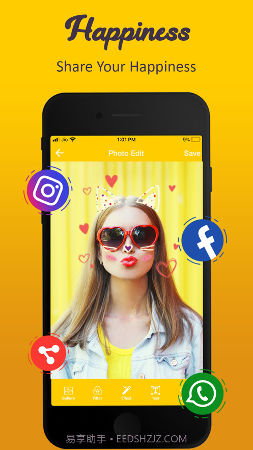 Snappy(猫脸照片编辑器)截图5