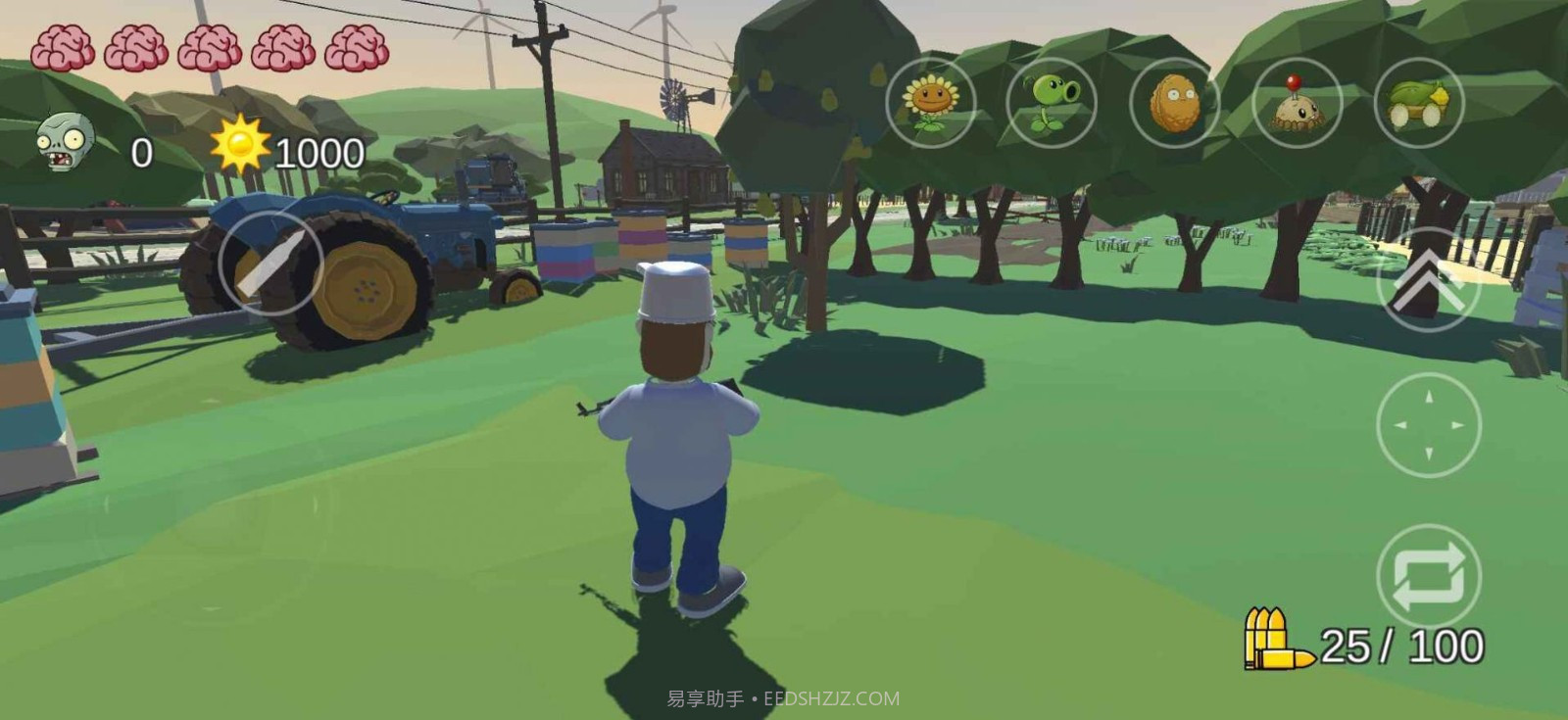 火山哥哥植物大战僵尸3D版截图1 火山哥哥植物大战僵尸3D版截图1