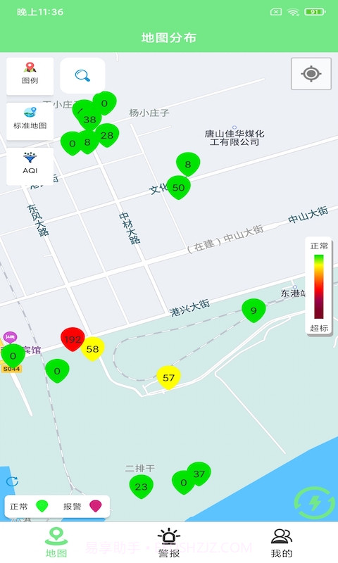 赛莎环境预警截图1 赛莎环境预警截图1