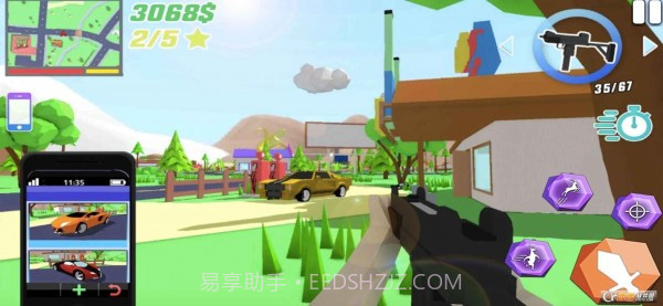 沙雕鹿之战暴徒生活截图2