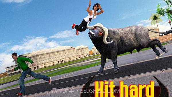 愤怒的水牛攻击模拟器截图3 愤怒的水牛攻击模拟器截图3