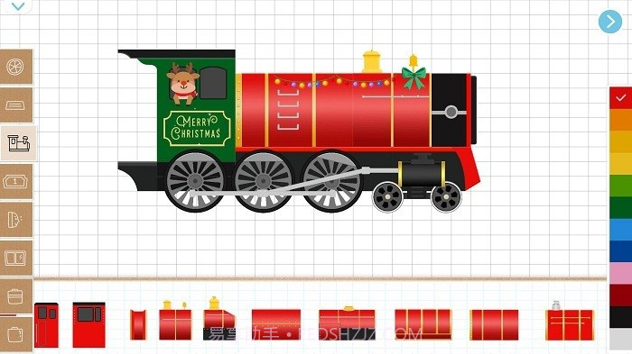 labo圣诞火车儿童应用截图3