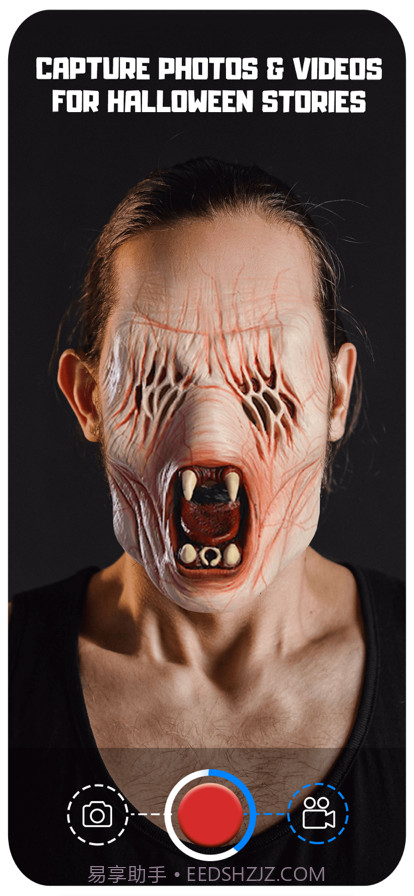 可怕的面具自拍相机截图2