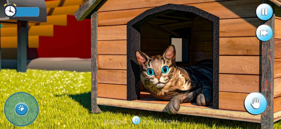 怀孕的猫和可爱的小猫游戏截图1