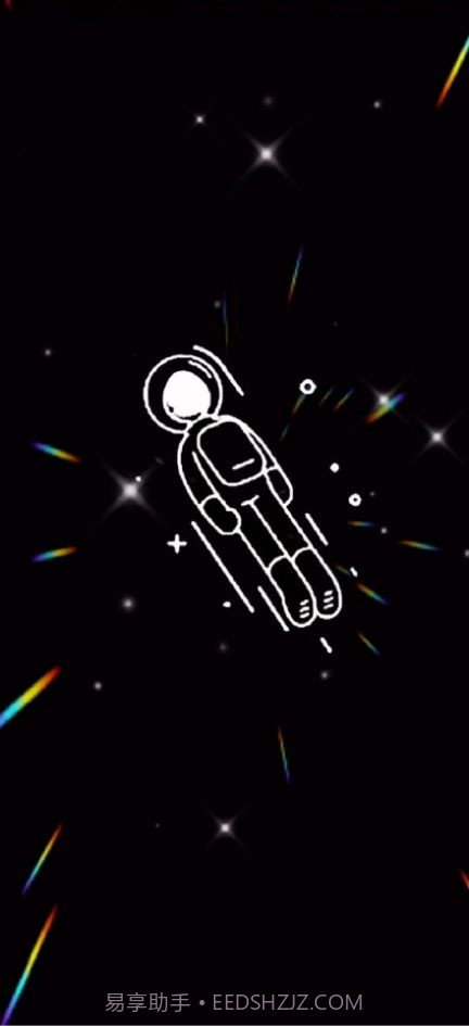 小米手环6太空人表盘截图2