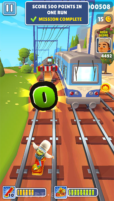 地铁跑酷希腊内置菜单版截图3