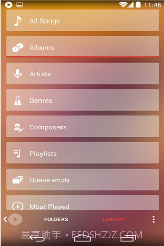 Poweramp透明主题截图2 Poweramp透明主题截图2