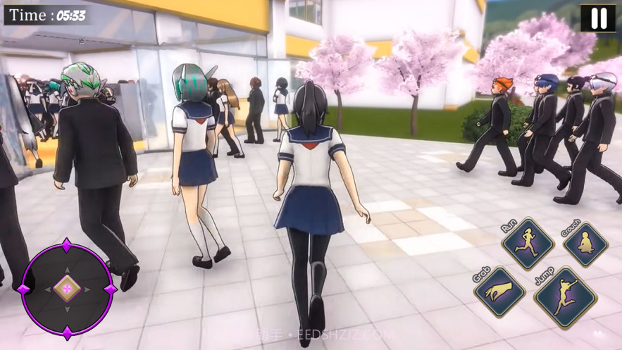 动漫坏女孩学校生活模拟截图6