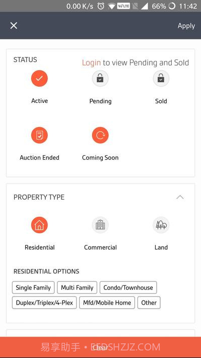 Xome房地产拍卖截图5