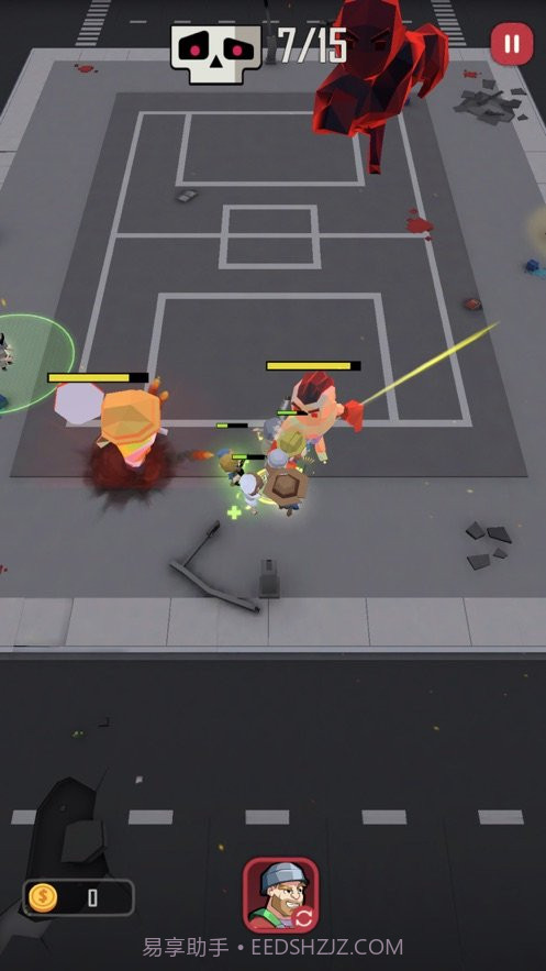 向僵尸开炮截图3