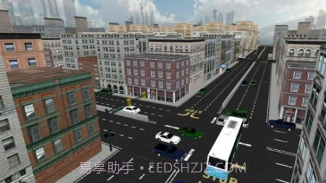 3D城市驾驶:漫游截图1 3D城市驾驶:漫游截图1