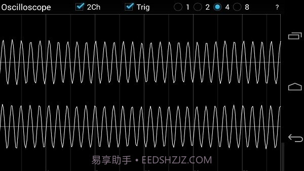 oscilloscope示波器截图2