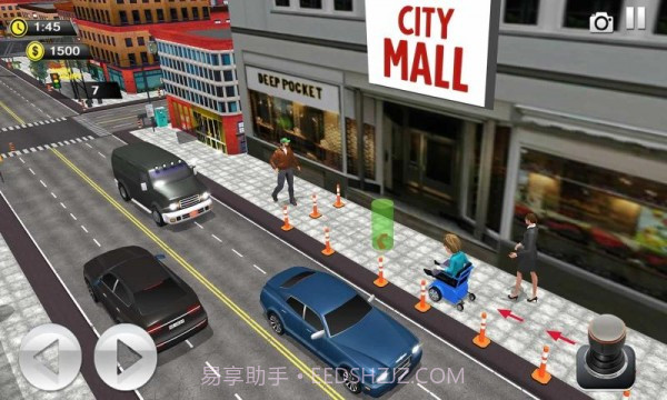 电动轮椅模拟器截图1 电动轮椅模拟器截图1