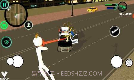 火柴人城市大冒险截图1 火柴人城市大冒险截图1