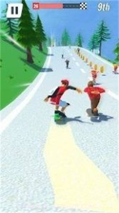 滑板蜿蜒的道路截图1 滑板蜿蜒的道路截图1