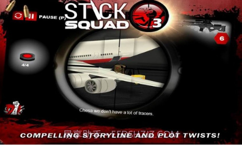 生死狙击3Android版(Stick Squad 3)V1.2.6 无限金币版截图1