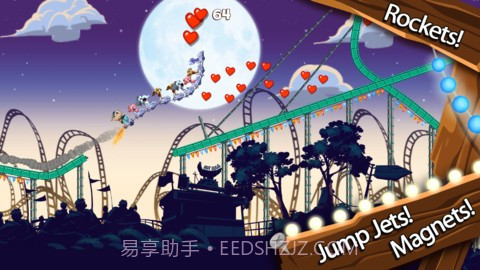 动物过山车 Nutty Fluffies截图3