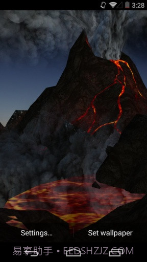 3D火山梦象动态壁纸截图2 3D火山梦象动态壁纸截图2