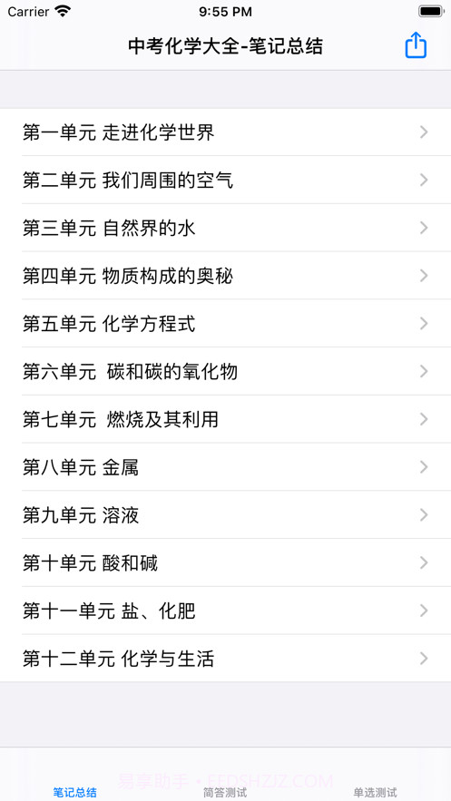 中考化学大全截图2 中考化学大全截图2