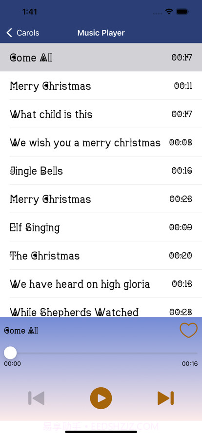 圣诞节歌曲和铃声截图2
