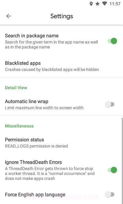手机崩溃日志记录v2.2.0截图3 手机崩溃日志记录v2.2.0截图3