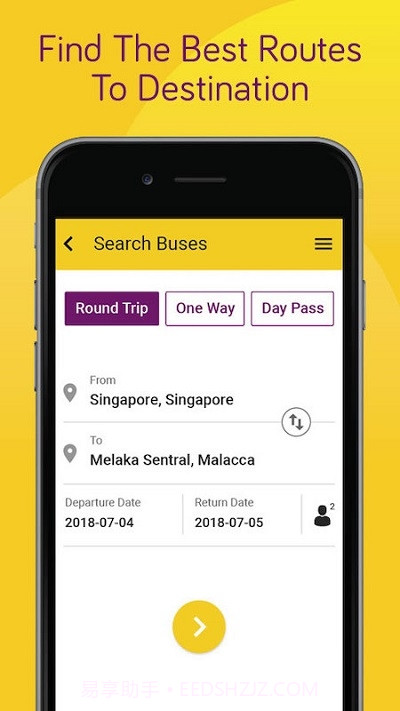 Easybook车票预订截图3