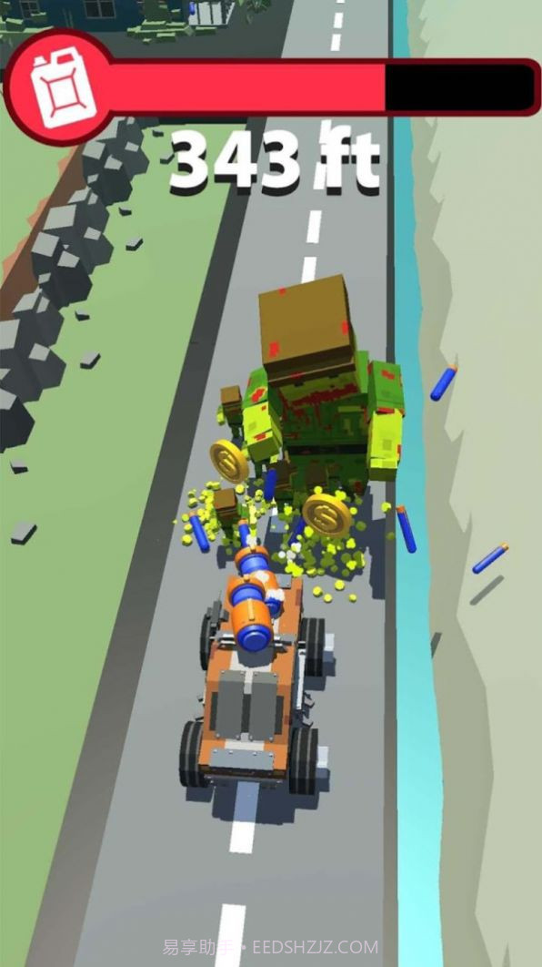 像素公路丧尸杀手截图3