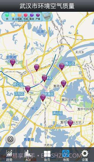 武汉市环境空气质量截图2 武汉市环境空气质量截图2