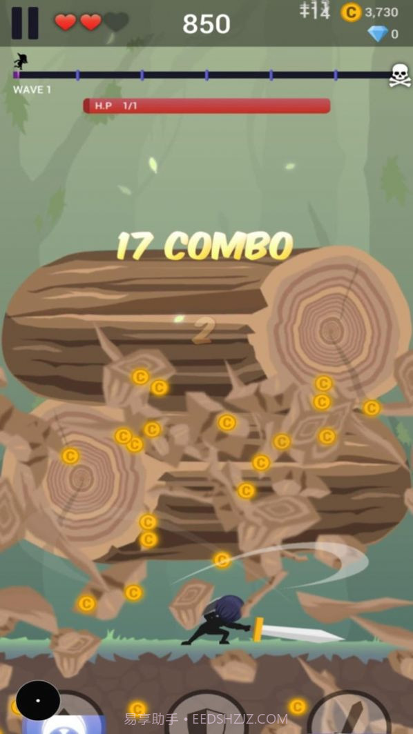 伐木火柴人截图2