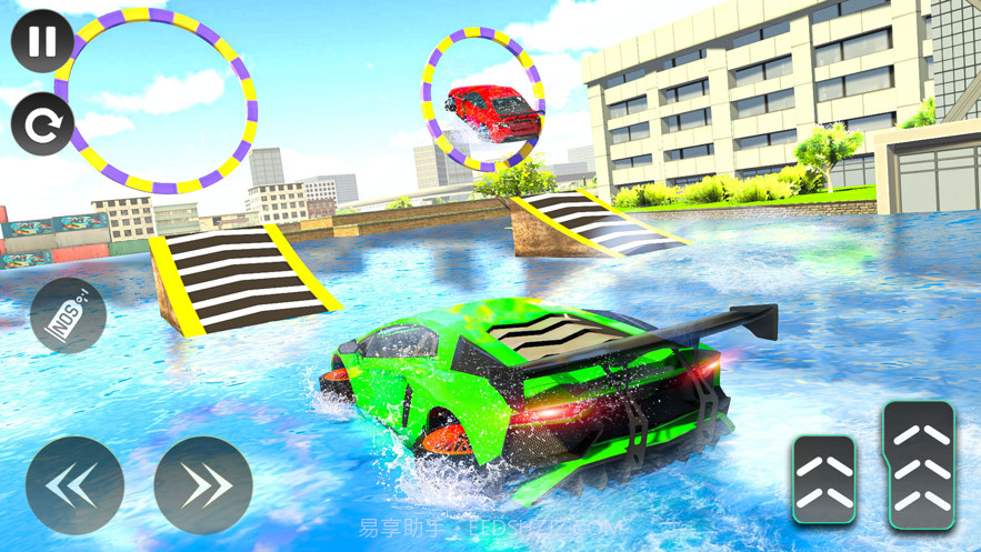 巨型坡道水上冲浪特技截图1