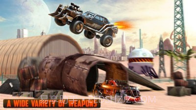 疯狂赛车枪战截图4