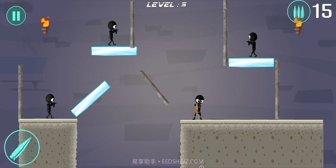 火柴人射击英雄蜘蛛绳索英雄3截图3