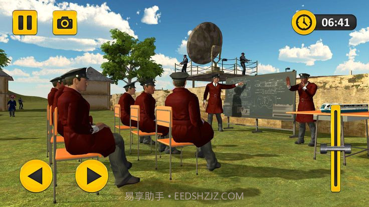 智能火车模拟app截图1