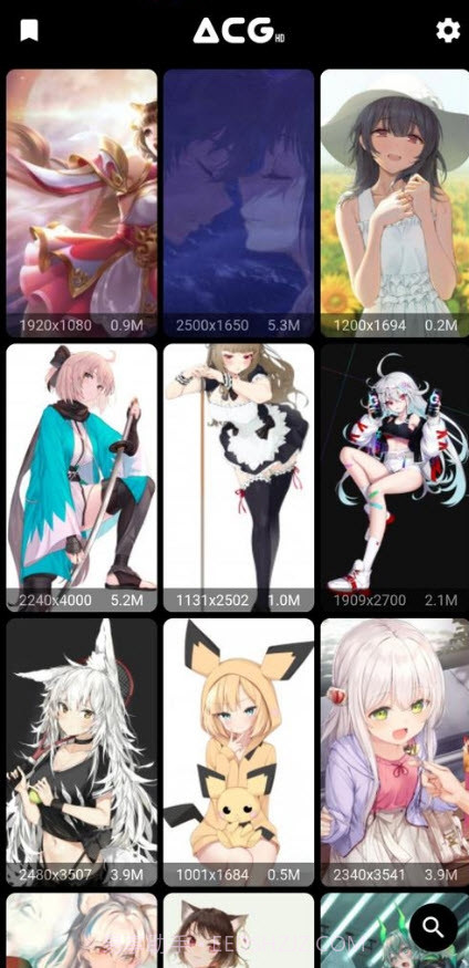 二次元壁纸（ACG HD）截图1