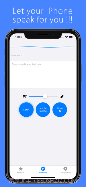 Speak4Me-文字转语音截图1
