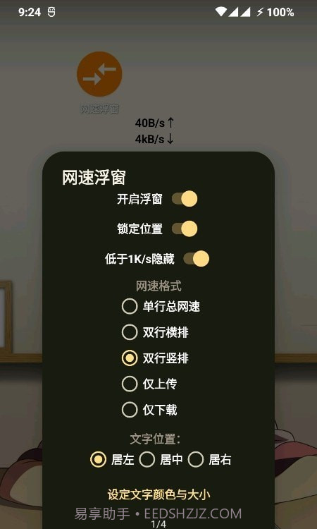 网速悬浮截图1