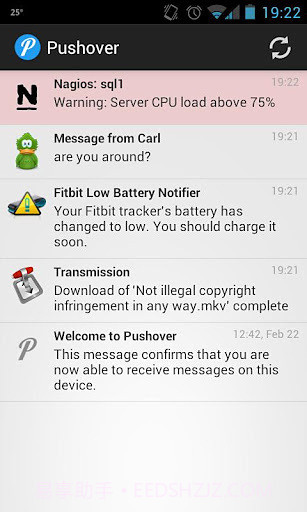Pushover通知栏截图1 Pushover通知栏截图1