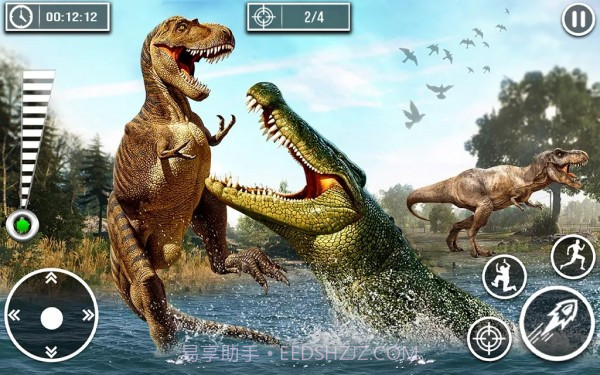 野生恐龙狩猎挑战截图4