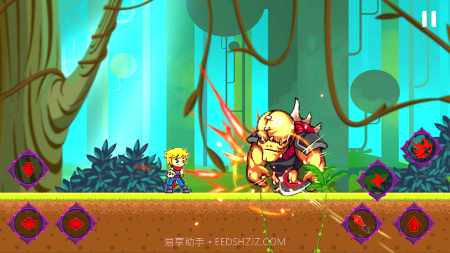 复仇勇敢的忍者召唤师截图1