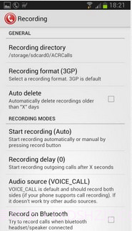 ACR电话录音机截图5